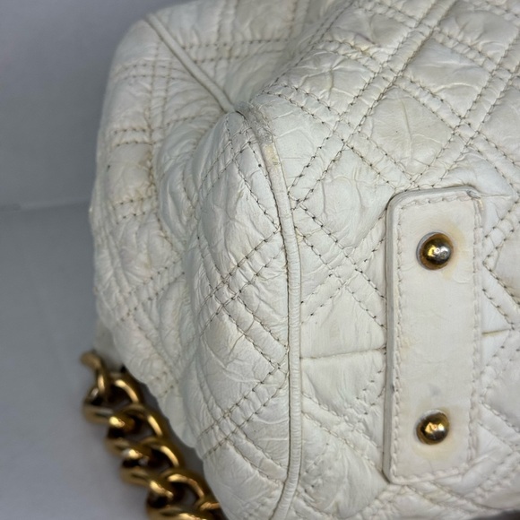 MARC JACOBS QUILTED LEATHER STAM CROSSBODY BAG - Picture 10 of 14
